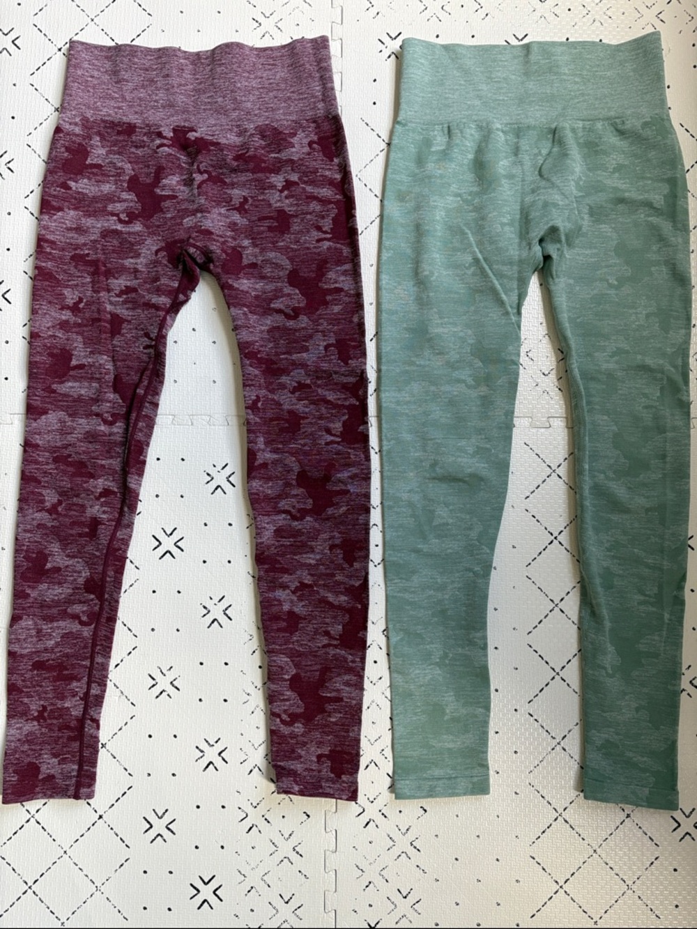 2 Pair camo leggings